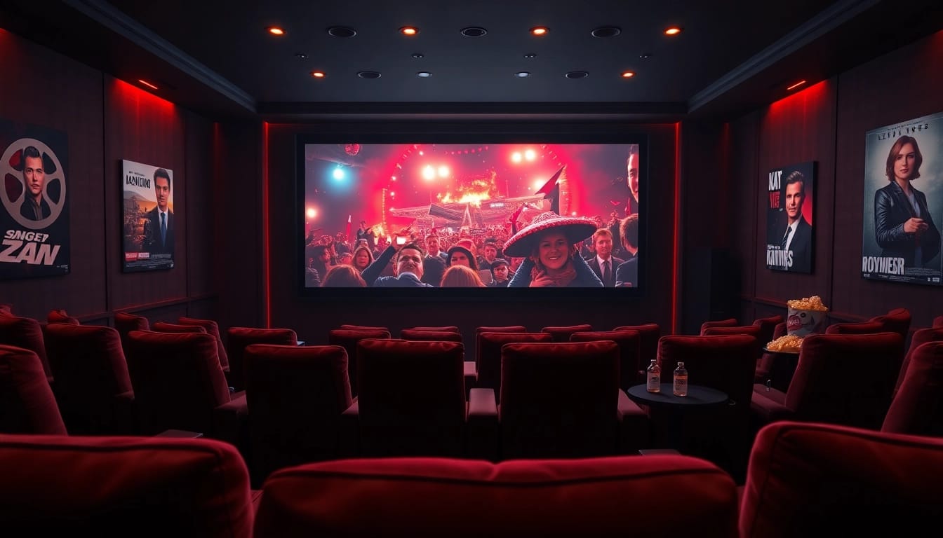 ดูหนังออนไลน์ฟรี ในบรรยากาศโรงหนังที่หรูหรา พร้อมกับโปรแกรมและผู้ชมที่นั่งสบาย
