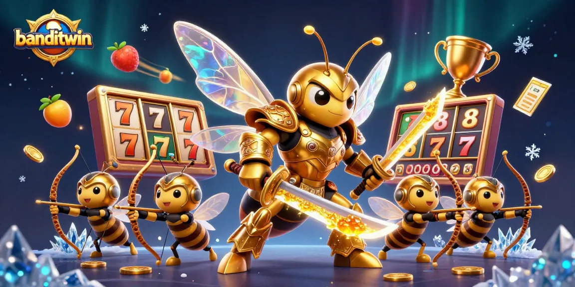 Menangkan jackpot di banditwin dengan ratu slot yang dikelilingi oleh elemen kasino.