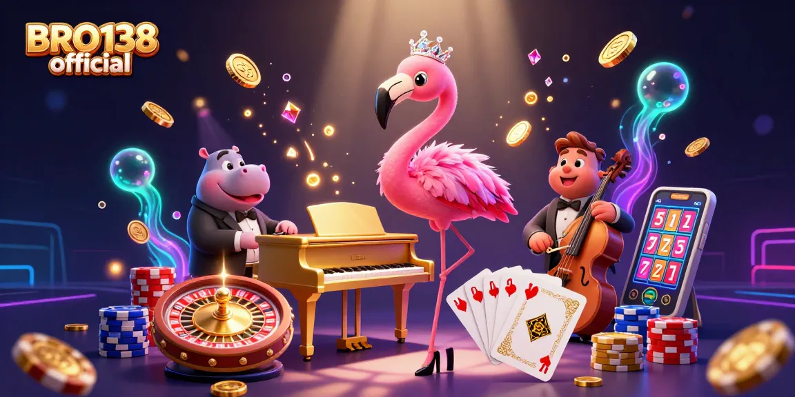 Experience the thrill of BRO138 official with vibrant casino scenes full of energy and excitement.