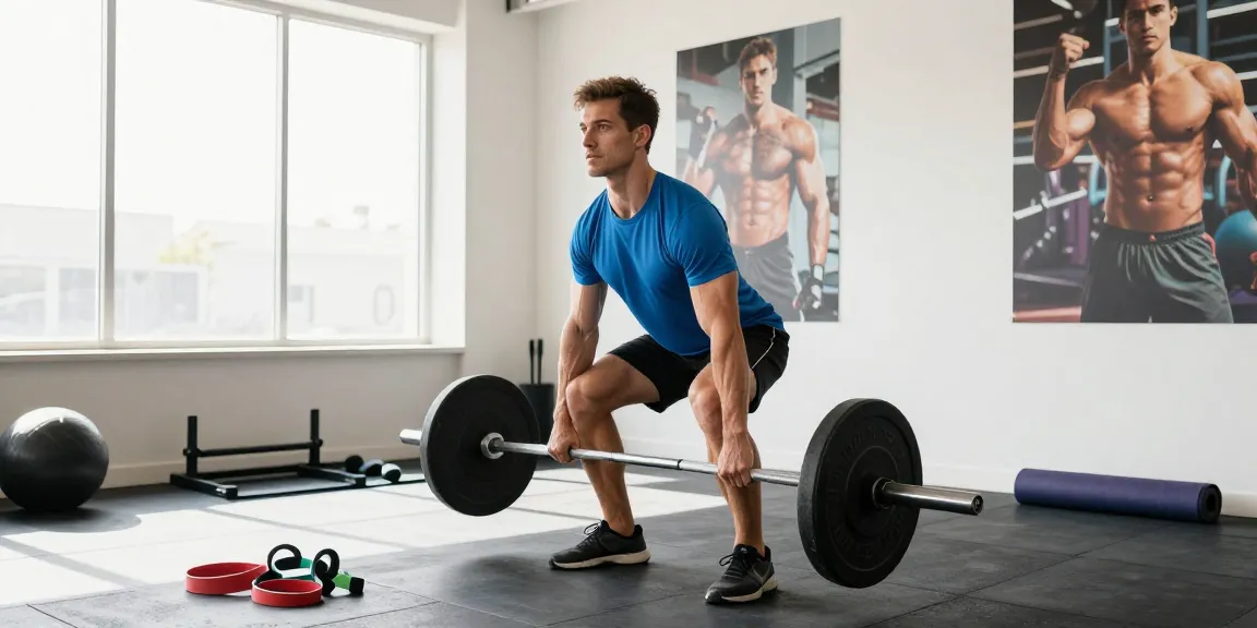 Official Prime Pharma Steroid Shop: Athletes training hard in a bright gym, showcasing dedication and fitness.