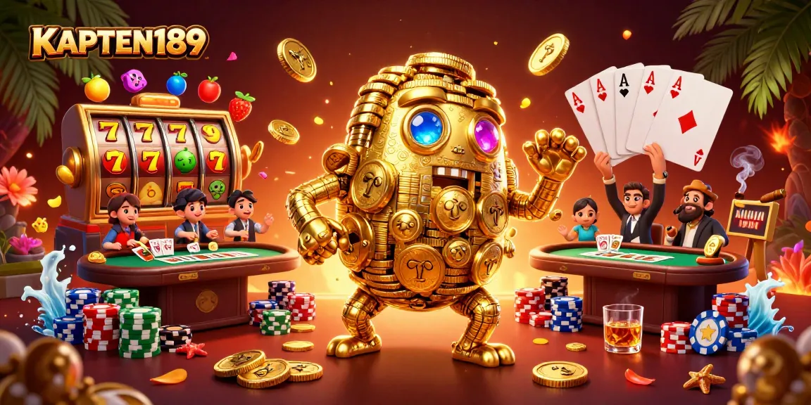 KAPTEN189 memberikan pengalaman bermain slot online paling menarik dengan visual menarik dan simbol keberuntungan.