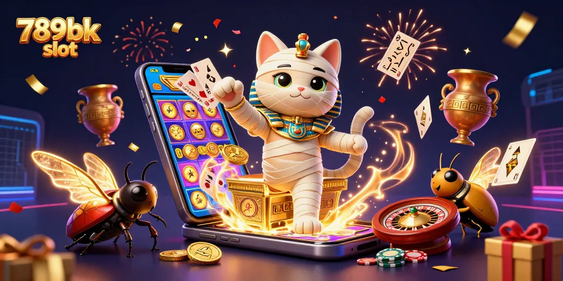 Spin the reels on 789bk slot while reveling in a vibrant casino atmosphere.
