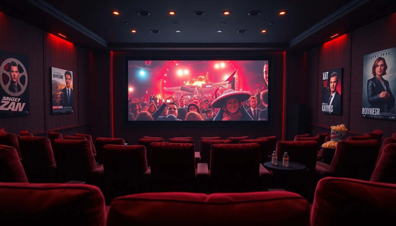 ดูหนังออนไลน์ฟรี ในบรรยากาศโรงหนังที่หรูหรา พร้อมกับโปรแกรมและผู้ชมที่นั่งสบาย