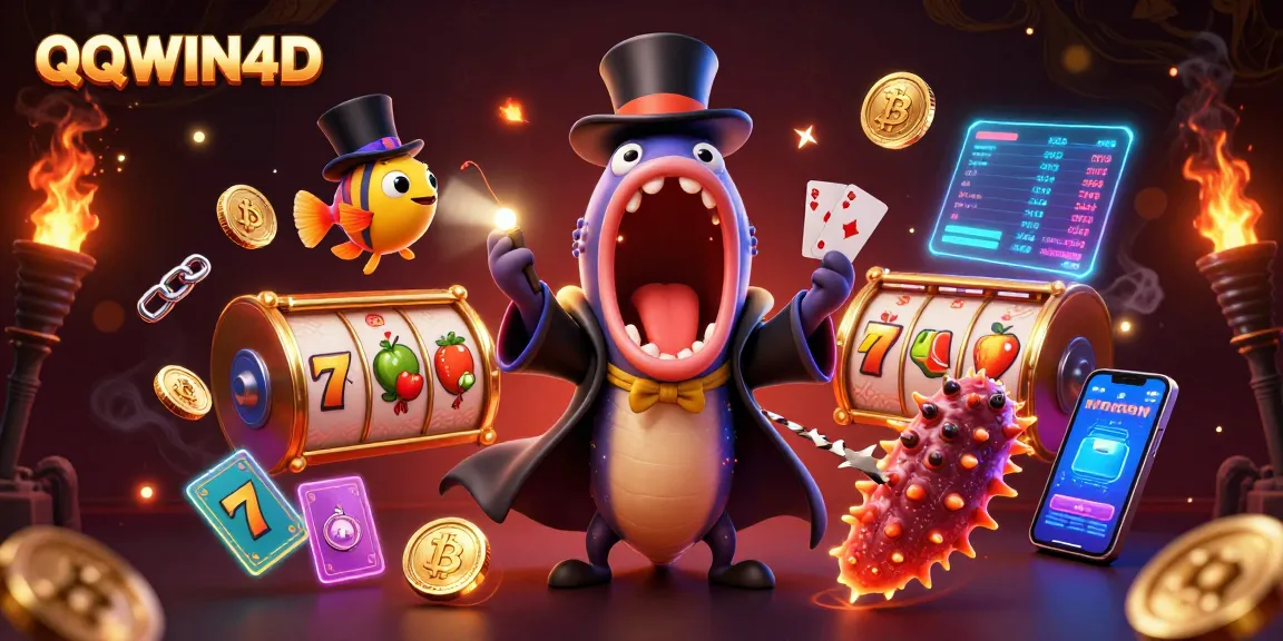 QQWIN4D mengajak pemain untuk bermain slot dengan simbol buah dan jackpot di dunia bawah laut yang magis.