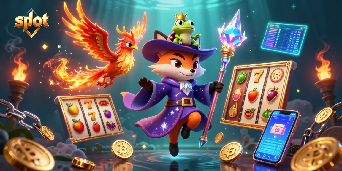 Putaran slot yang menarik dengan simbol keberuntungan dan kemewahan di kasino.