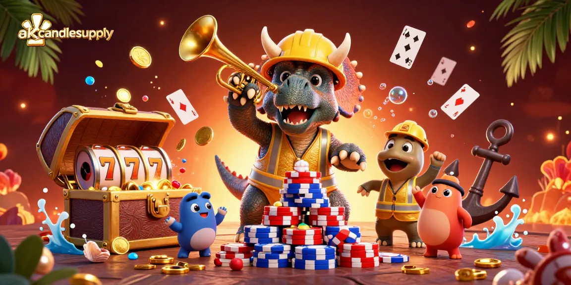 Permainan slot gacor di Wplay888 bersama karakter unik dari akcandlesupply.