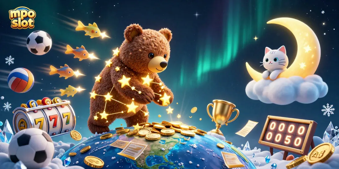 Experience the thrill of mpo slot with vibrant 3D characters and dynamic casino elements.