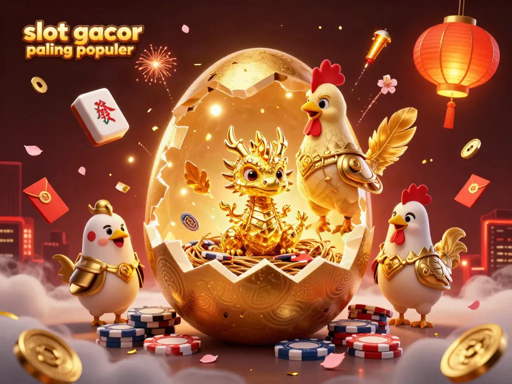 Menangkan slot gacor paling populer dengan simbol beruntung di ilustrasi kasino digital yang menarik.