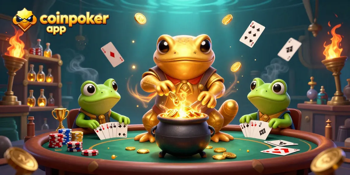 Gioca con l'app coinpoker in un emozionante laboratorio di alchimia con elementi di poker.