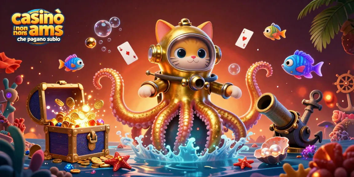 Gioca nei casinò non AAMS che pagano subito con animazioni vivaci e una scena dinamica.