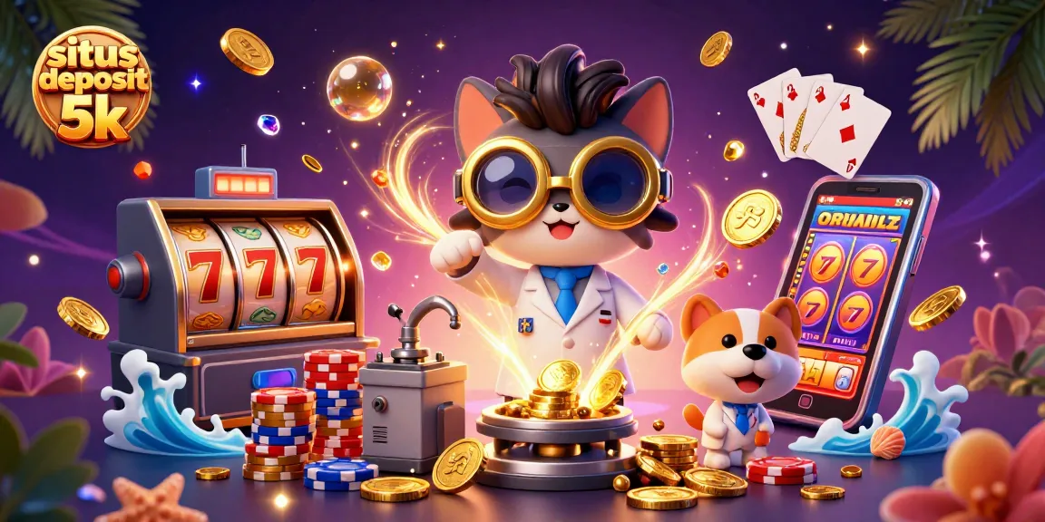 Spin to win at situs deposit 5k with vibrant slot reels and exciting jackpots!