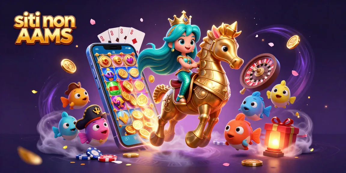 Gioca nei siti non AAMS e scopri la magia dei bonus e delle slot avvincenti nel nostro mondo virtuale.