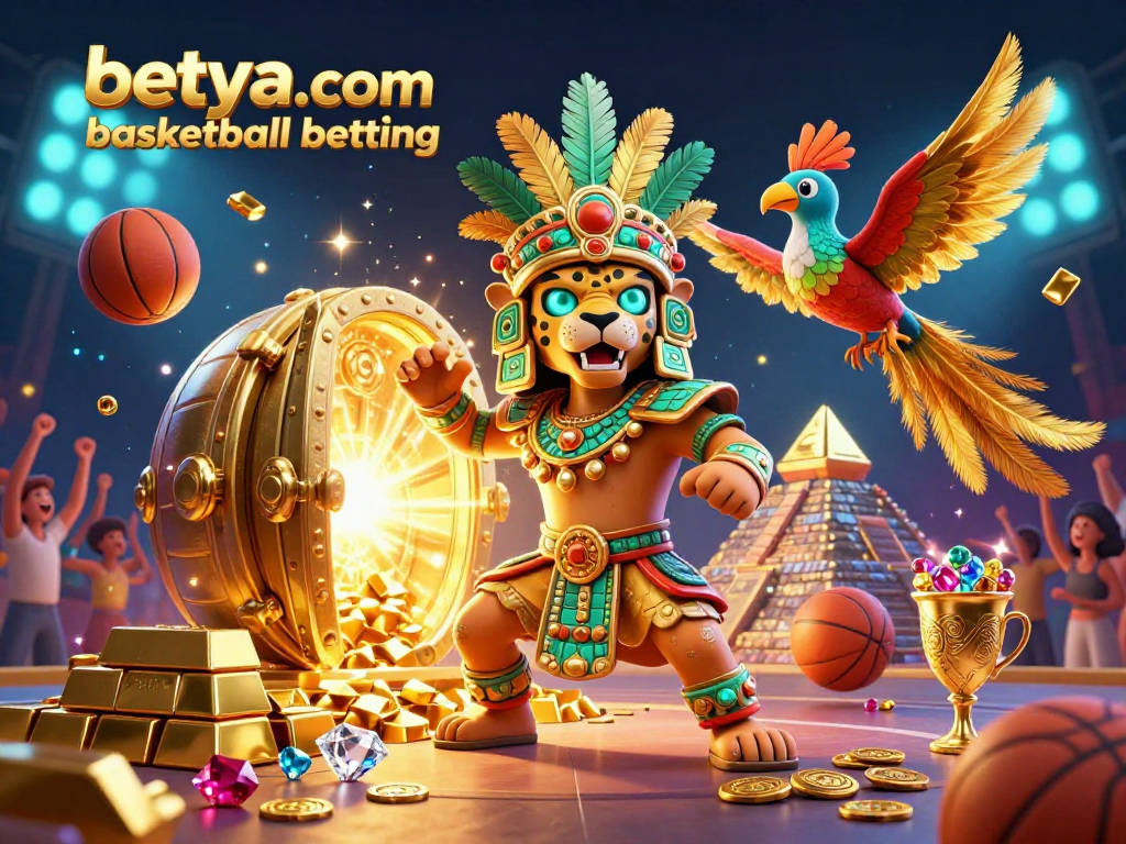 Engage in betya.com basketball betting with dynamic scenes of a Mayan jaguar priest and sparkling treasures.