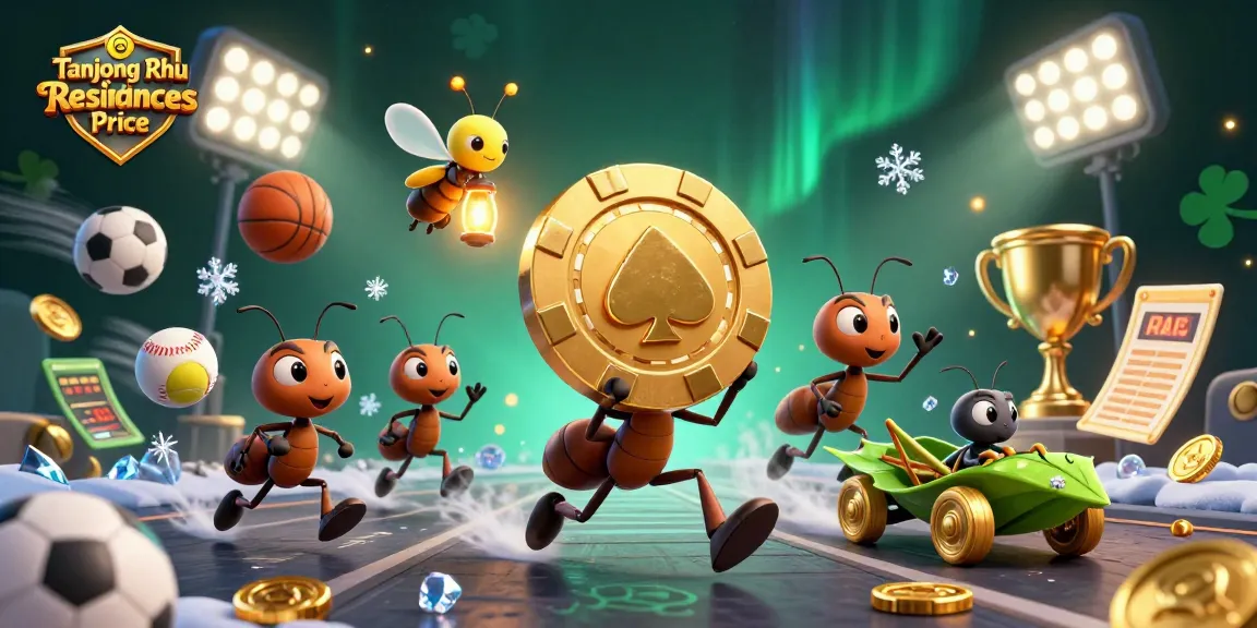 Activate your chances with Tanjong Rhu Residences Price while ants maneuver a heist in this vibrant 3D illustration.