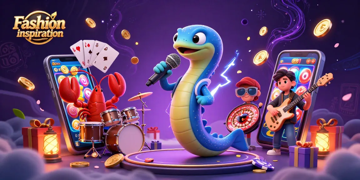 Engage with Fashion inspiration vibrant underwater casino performance featuring electric eel DJ.