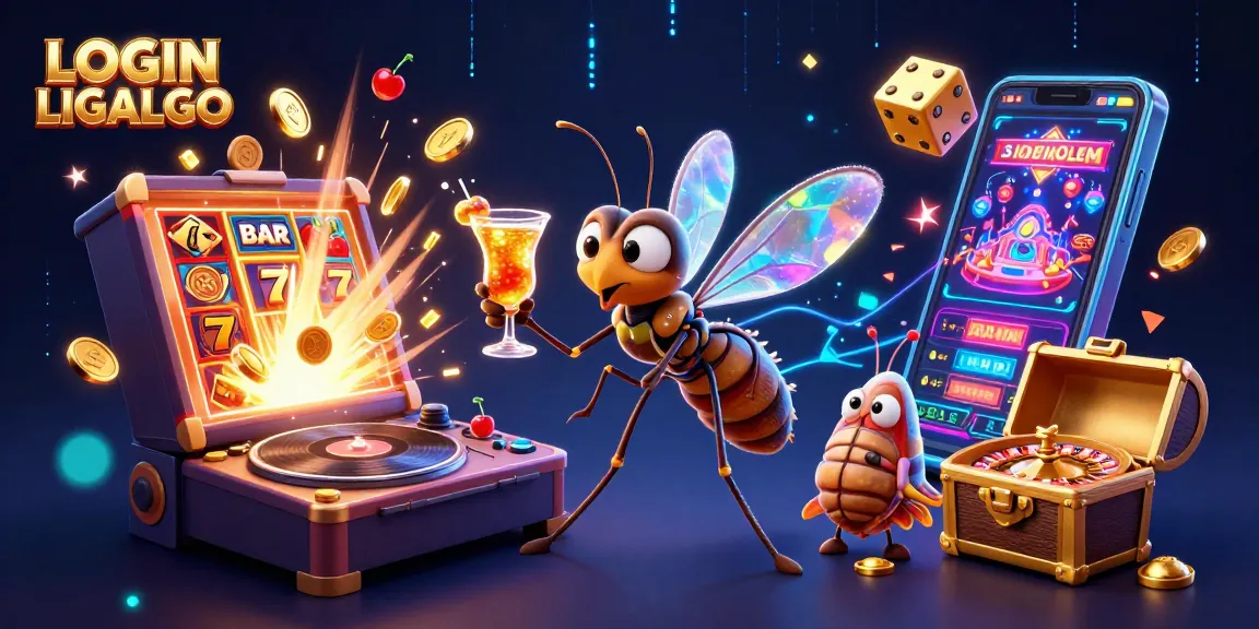 Engage in thrilling gameplay with LOGIN LIGALGO, as colorful casino elements explode into action around you.