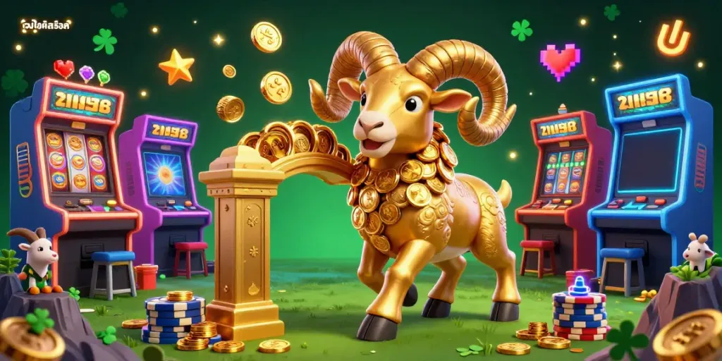 เกมสล็อตออนไลน์ เว็บไซต์สล็อต ที่มีปุปภาณแบ่งเศรษฐี อลังการทองคำในบรรยากาศคาสิโน