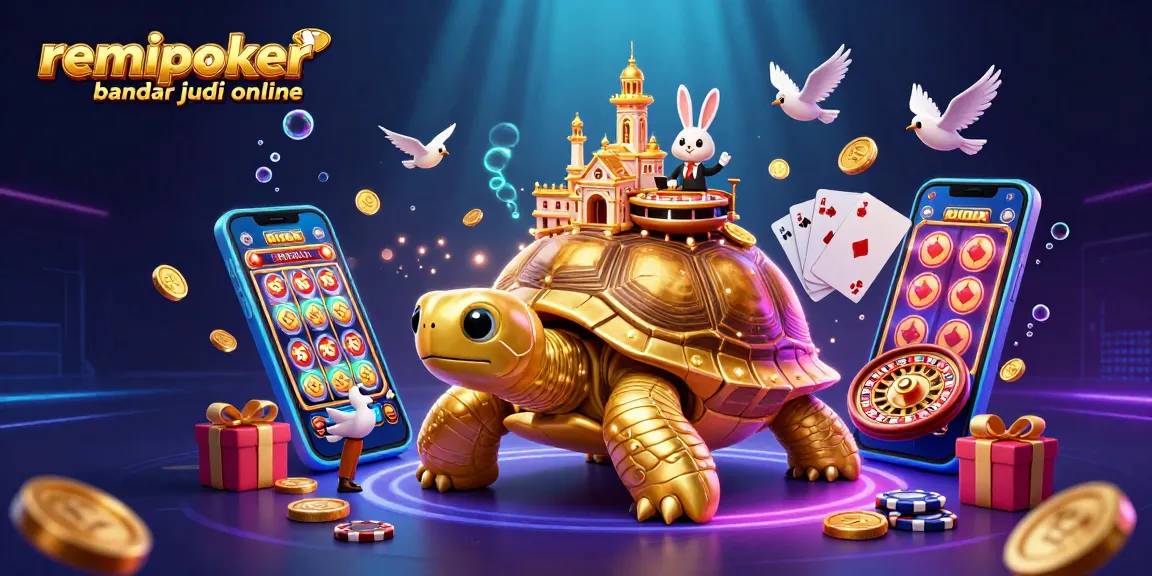 Experience remipoker bandar judi online with thrilling games, vibrant characters, and dynamic casino elements.