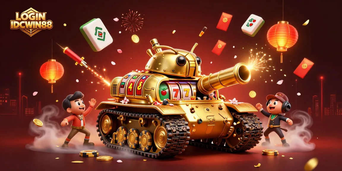 Engage in thrilling gameplay at LOGIN IDCWIN88 with vibrant 3D casino visuals.