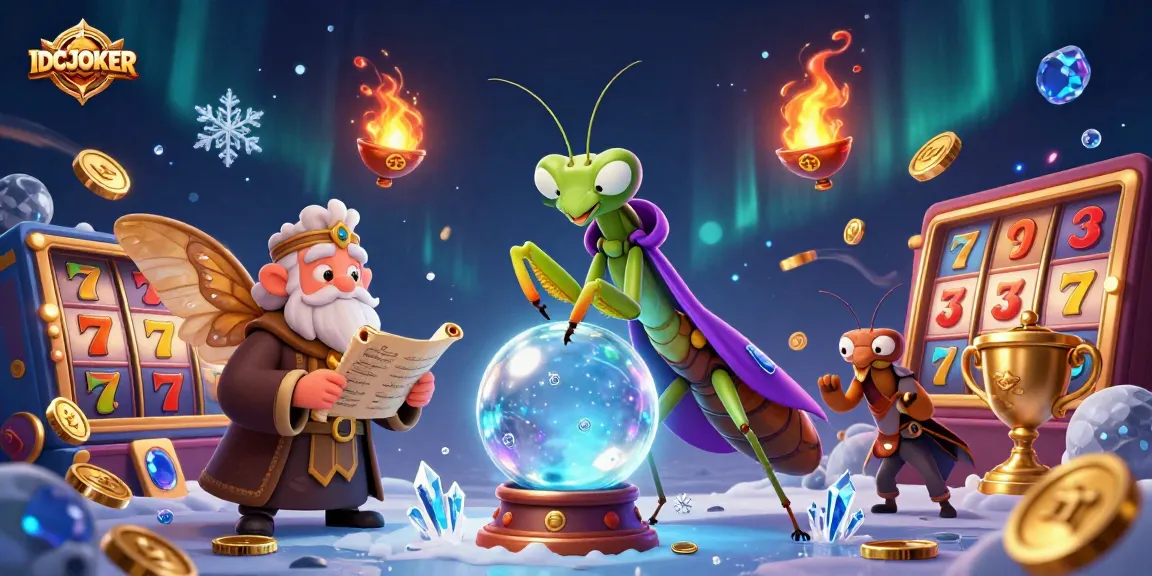 Experience the enchanting world of IDCJOKER with slot games featuring mystical characters and dynamic elements.