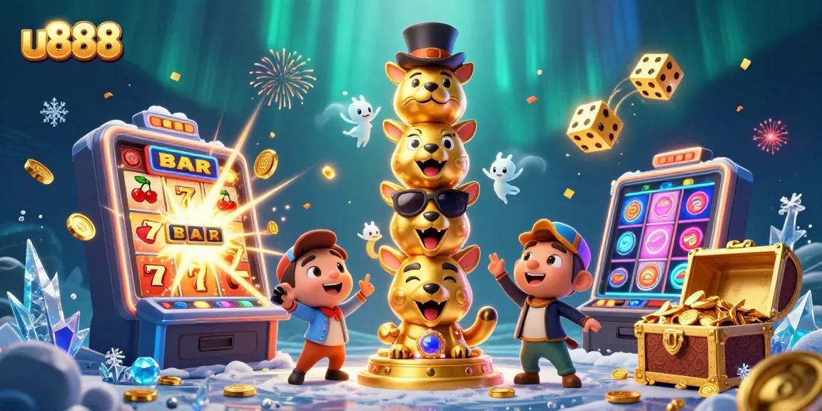 Experience thrilling gameplay at u888 with vibrant casino elements and dynamic characters.