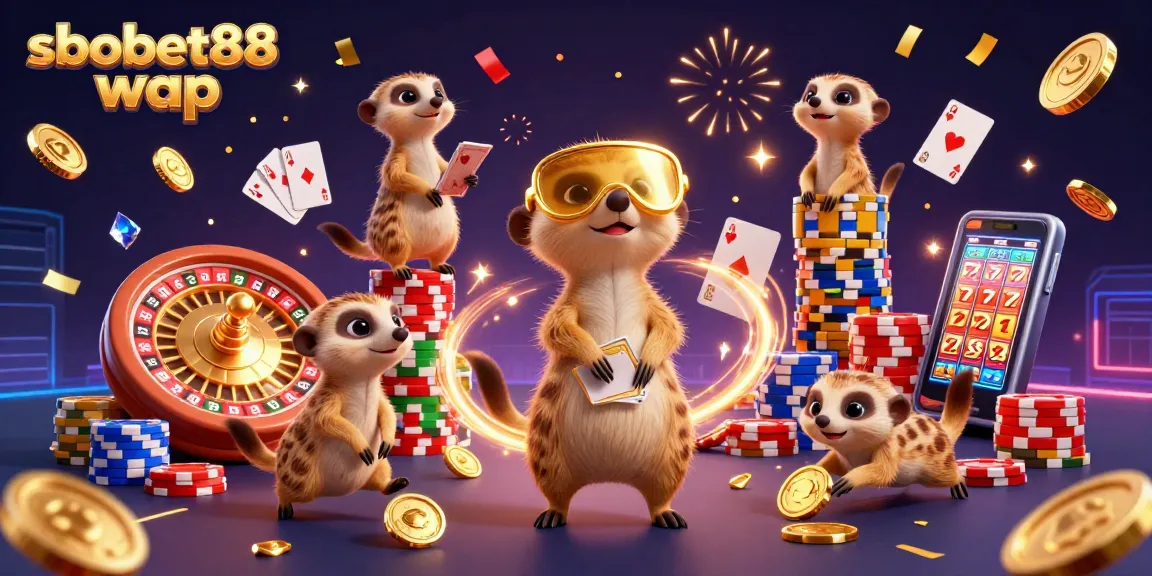 Experience sbobet88 wap with engaging meerkat casino characters and dynamic gaming elements.