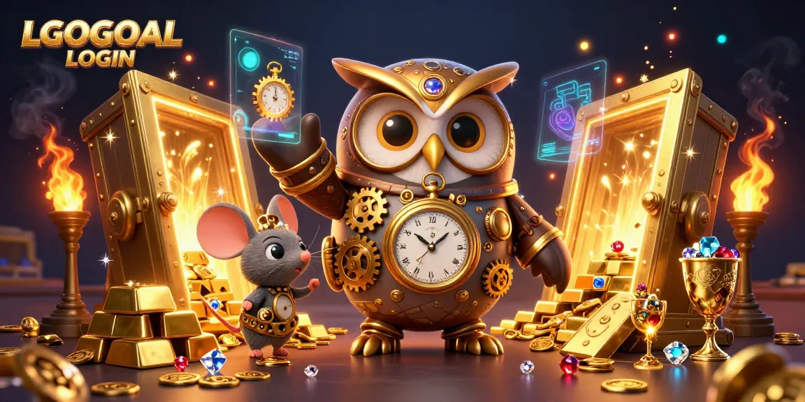 Experience high stakes and excitement with LGOGOAL LOGIN in this lively casino-themed illustration.