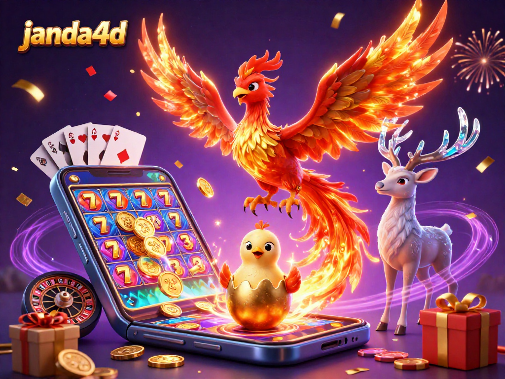 JANDA4D menciptakan pengalaman slot online yang menarik dengan elemen visual yang menghidupkan permainan.