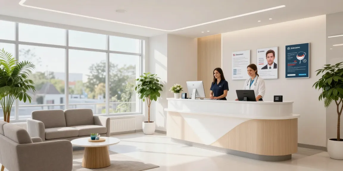 Hair transplant turkey services in a modern healthcare clinic featuring patient care and doctor consultations.