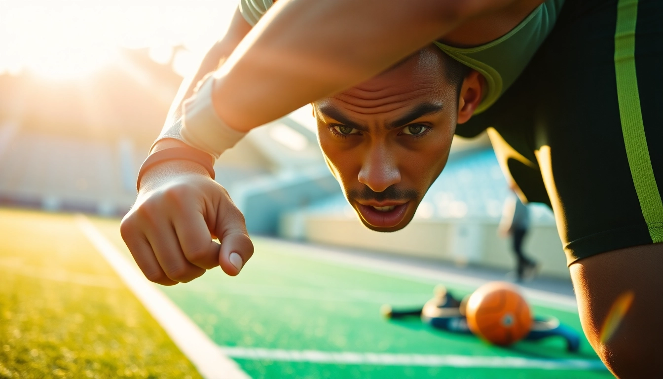 Ein sportlicher Athlet zeigt phänomenales Können im Bereich phantom athletics.