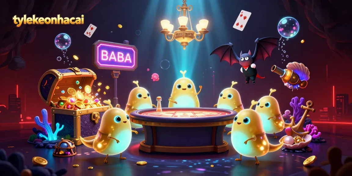 Engage in thrilling gambling action at tylekeonhacai with exciting casino elements illuminating the scene.