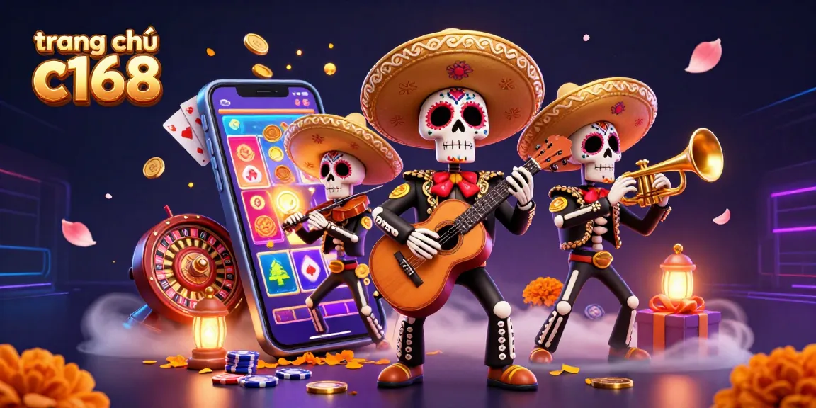 Experience thrilling gameplay at trang chủ c168 with vibrant characters and dynamic casino elements.