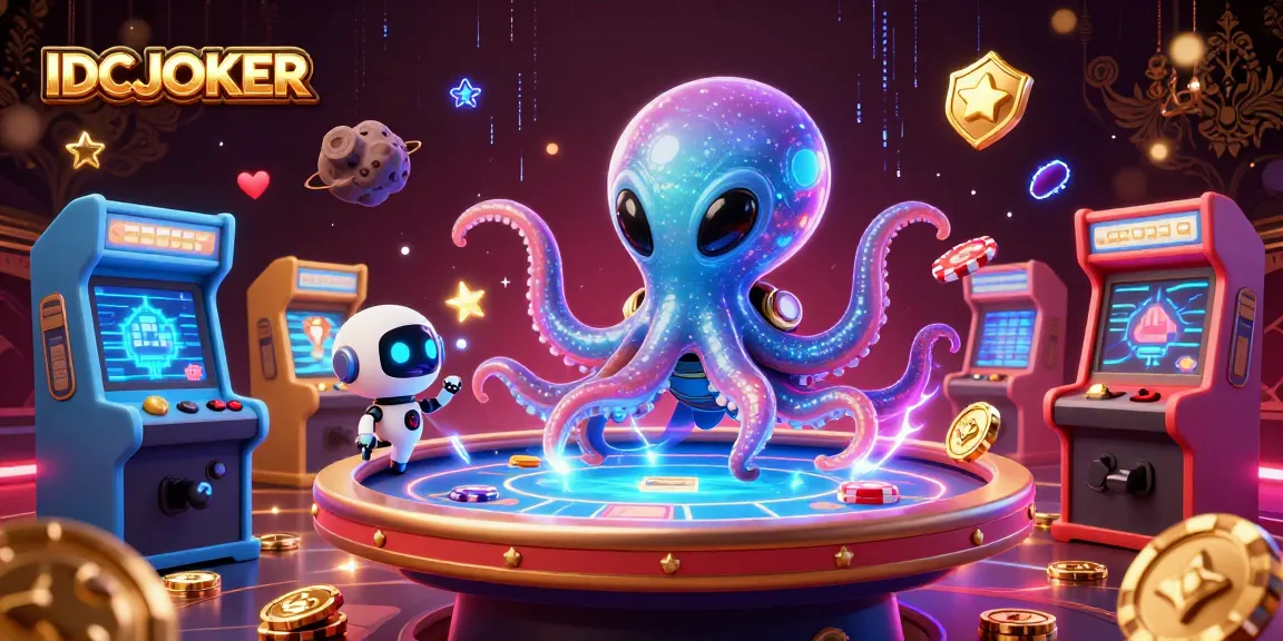 Experience thrilling gambling with IDCJOKER's alien-themed poker challenge featuring vibrant graphics and dynamic gameplay.