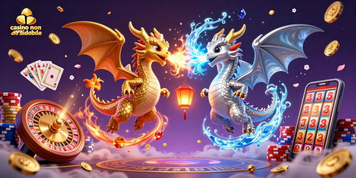 Vivi l'emozione del casino non AAMS affidabile con un'azione di gioco dinamica in una scena magica 3D.
