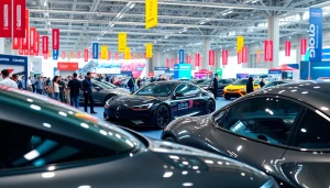 Visit the dynamic Auto Cars Show featuring innovative vehicles and enthusiastic attendees.