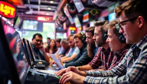 Engaged bettors celebrating the thrill of the best sports betting sites in Brazil.