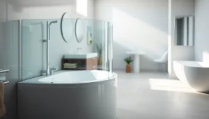 Gestalten Sie Ihr Badezimmer mit der eleganten sonni Duschkabine für einen modernen Look.