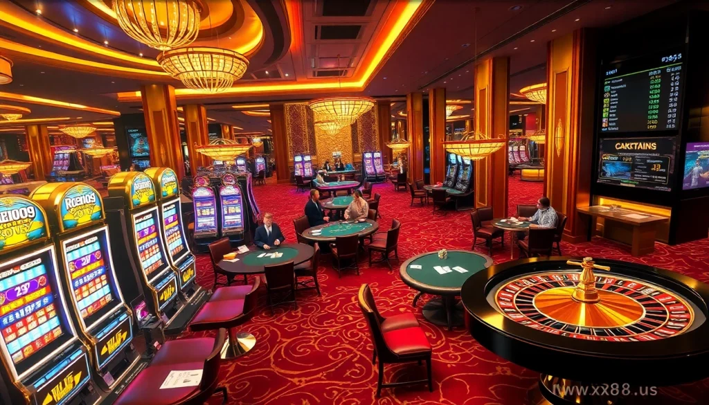 Engage in thrilling gaming at https://xx88.us/ with exciting slot machines and poker tables.