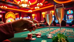 Indibet salad themed poker scene highlighting excitement in luxury gambling.