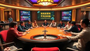 Engaging casino scene showcasing商品권신용카드 for thrilling gaming excitement.