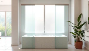 Transform your space with stylish bathtub sliding doors that enhance modern bathroom aesthetics.
