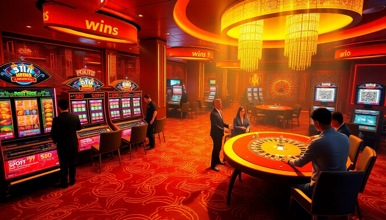 Rasakan sensasi Slot Depo 1K dengan mesin slot berwarna-warni di kasino mewah.